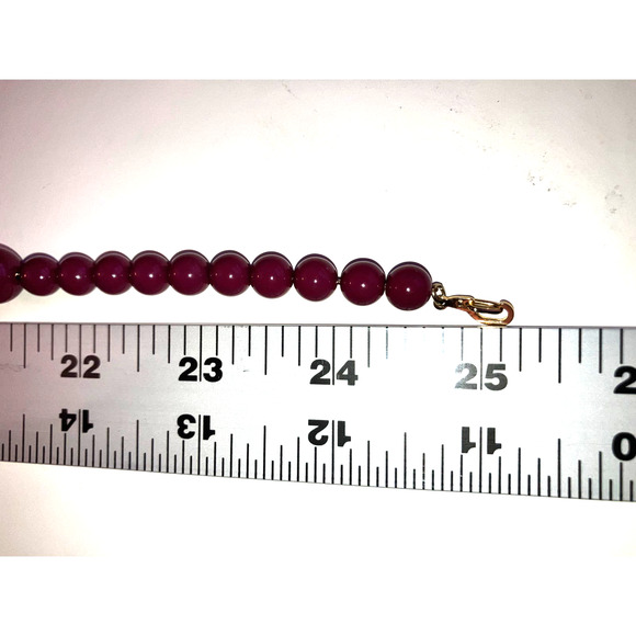 Red and Gold Beaded 25.25 Inch Necklaces! - Picture 7 of 7